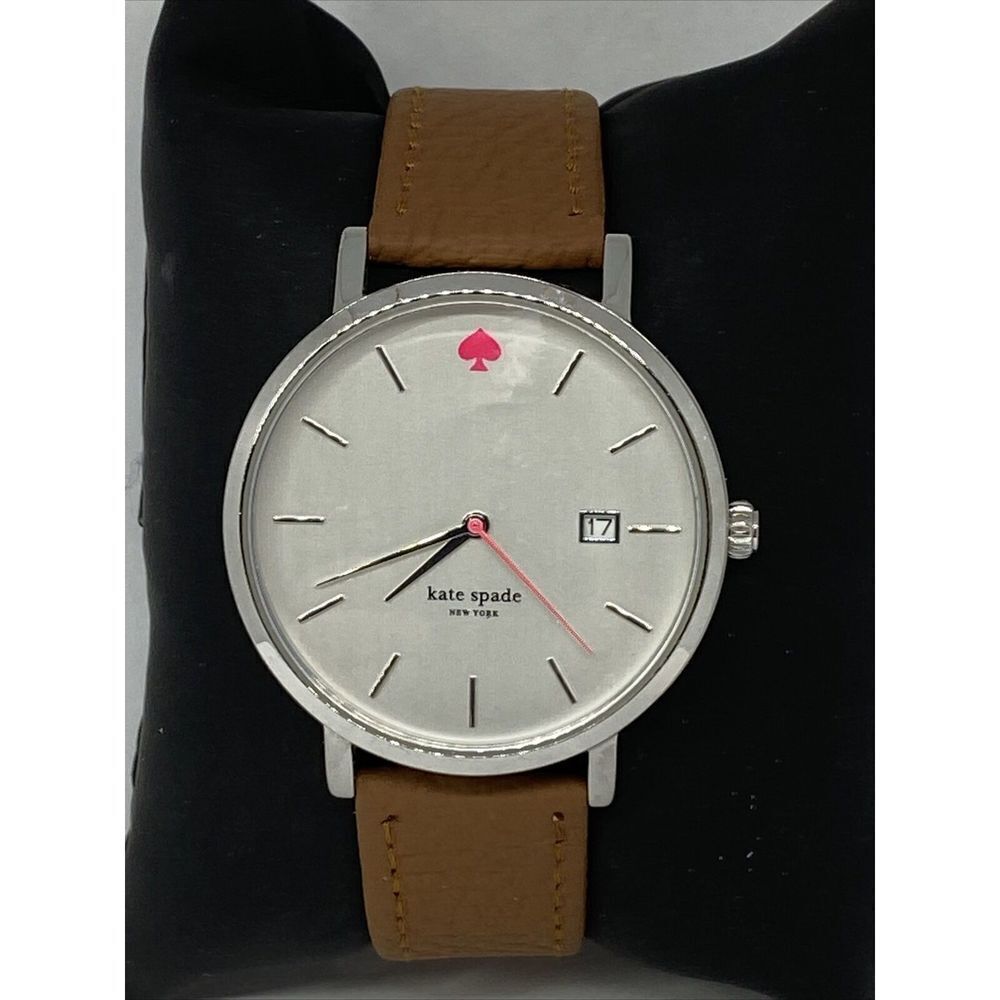 Kate Spade 0008 Women's Brown Leather Analog Dial Quartz Genuine Watch XX588